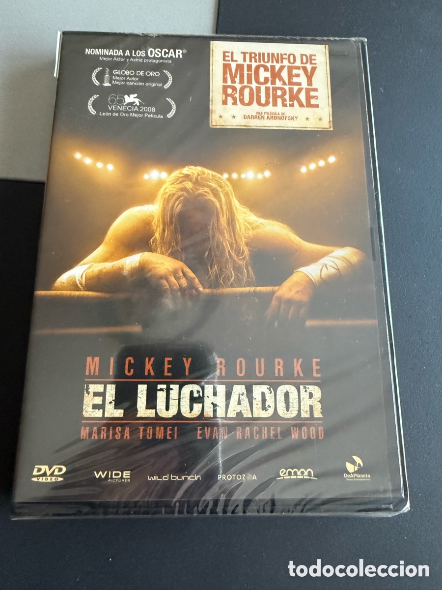 Cine: DVD. EL LUCHADOR. Mickey Rourke. PRECINTADO