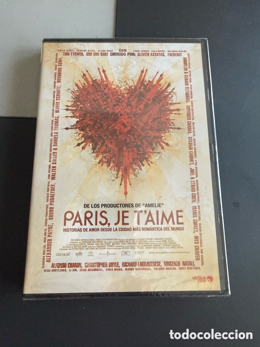 Cine: DVD. PARIS JE T&rsquo;AIME. PRECINTADO