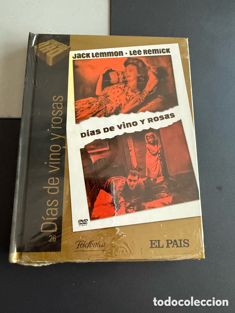 Cine: DVD-LIBRO. D&Iacute;AS DE VINO Y ROSAS. PRECINTADO
