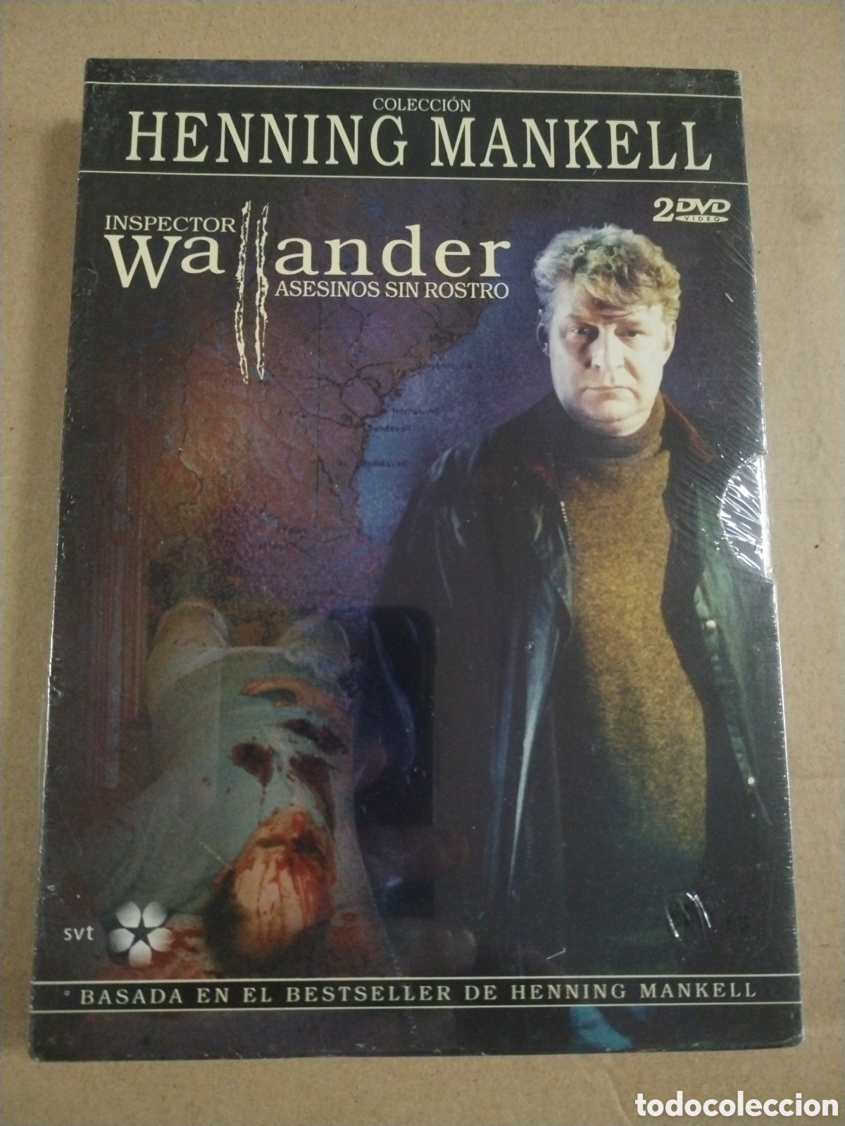 Cine: Inspector Wallander. Asesinos sin rostro. DVD. Caja Ancha. Precintado.