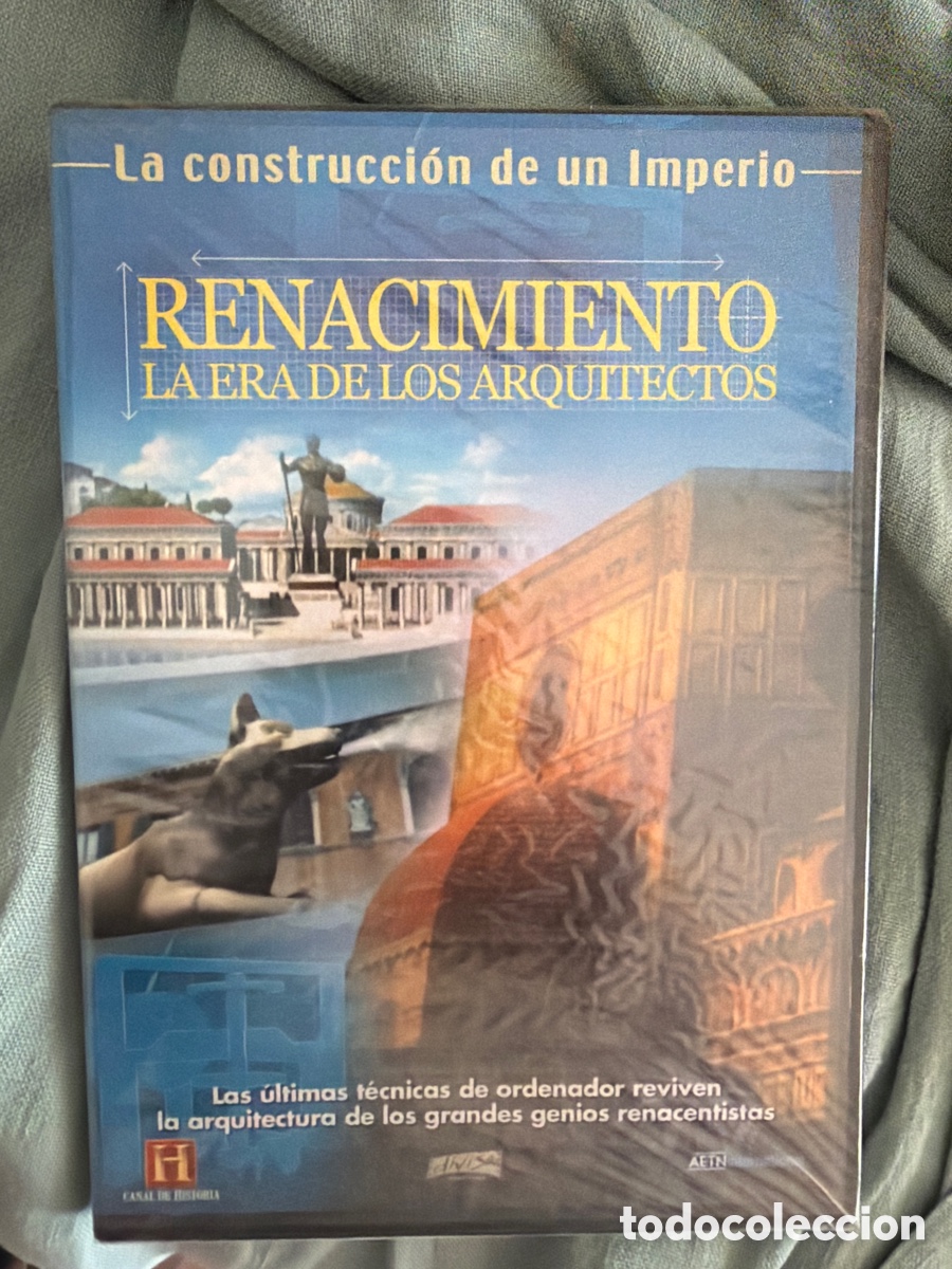 Cine: DVD Canal de Historia: Renacimiento - La Era de los Arquitectos (Precintado)