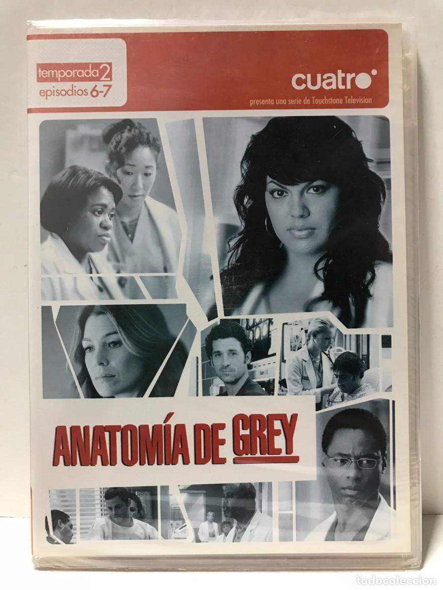 Cine: DVD SLIM ANATOMIA DE GREY TEMP 2 EPISODIOS 6-7