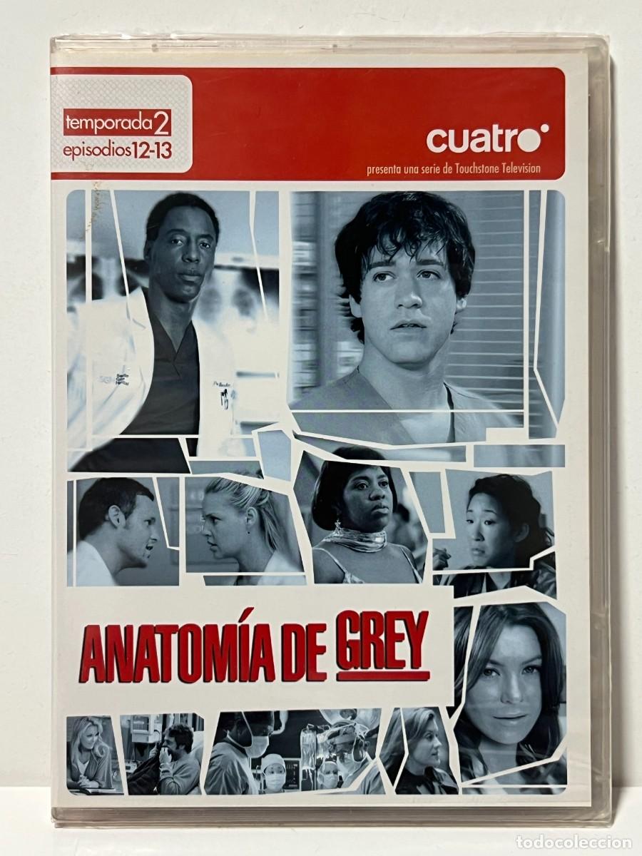 Cine: DVD SLIM ANATOMIA DE GREY TEMP 2 EPISODIOS 12-13