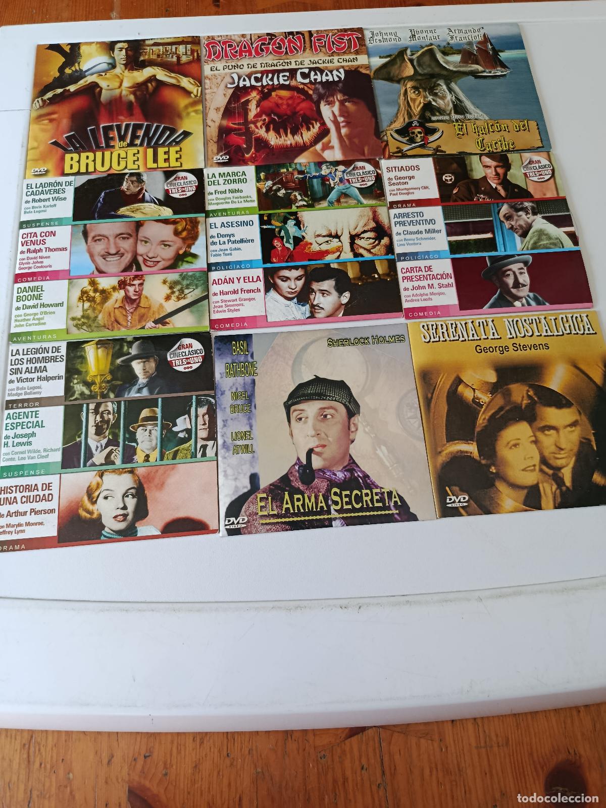 Cine: 9 DVD CON PELICULAS VER FOTO