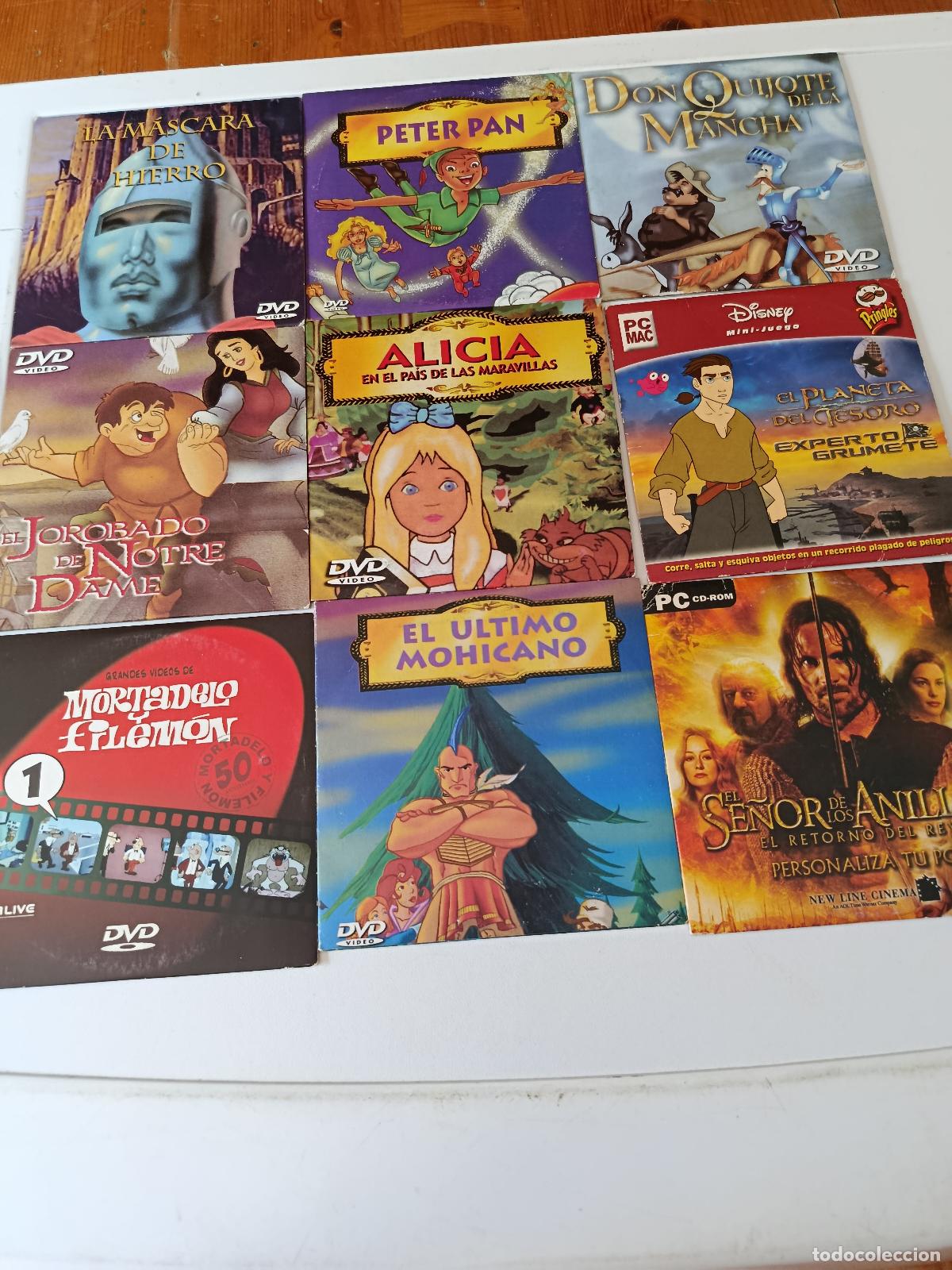 Cinema: 9 DVD CON PELICULAS VER FOTO