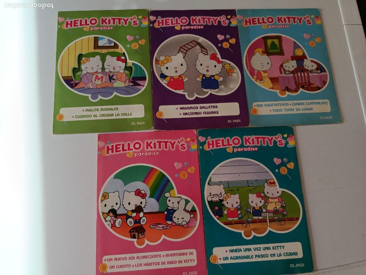 Cin&eacute;ma: 5 DVD CON PELICULAS INFANTILES HELLO KITTY&acute;S