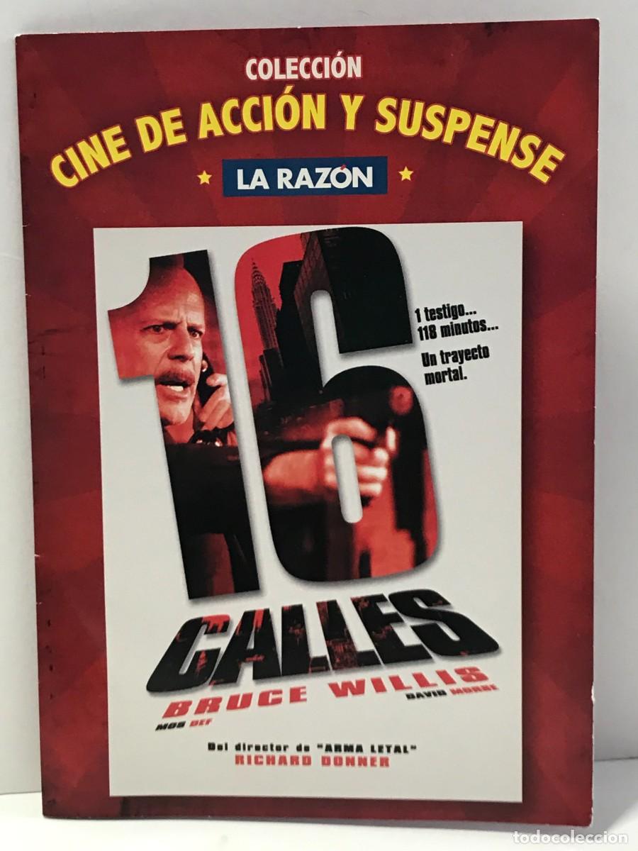 Cine: DVD CARTON, CINE DE ACCION Y SUSPENSE - 16 CALLES