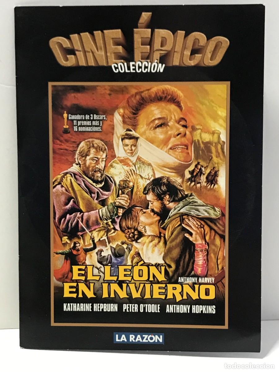 Cine: DVD CARTON, CINE EPICO - EL LEON EN INVIERNO