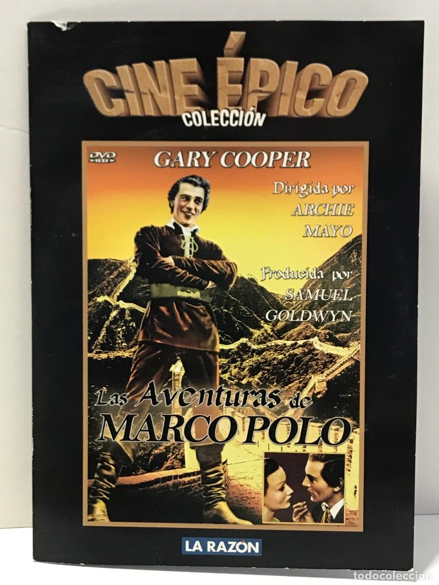 Cine: DVD CARTON, CINE EPICO - LAS AVENTURAS DE MARCOPOLO