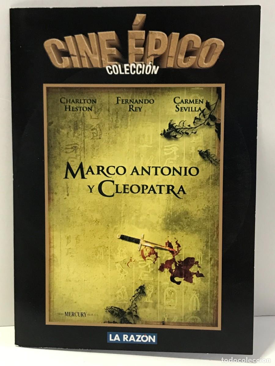 Cine: DVD CARTON, CINE EPICO - MARCO ANTONIO Y CLEOPATRA
