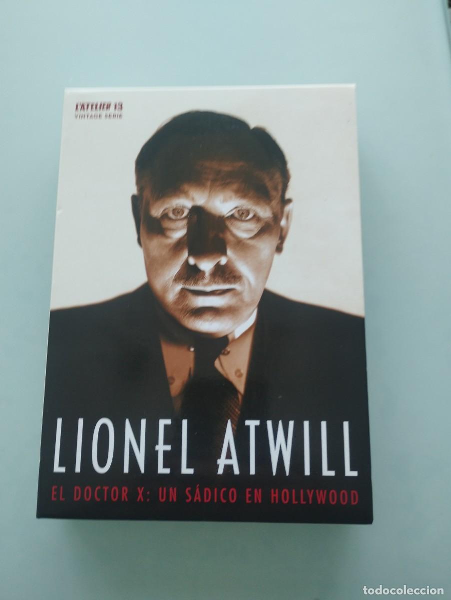 Cine: PACK LIONEL ATWILL - EL DOCTOR X: UN S&Aacute;DICO EN HOLLYWOOD (6 PEL&Iacute;CULAS EN 3 DVDS + LIBRETO) L'Atelier
