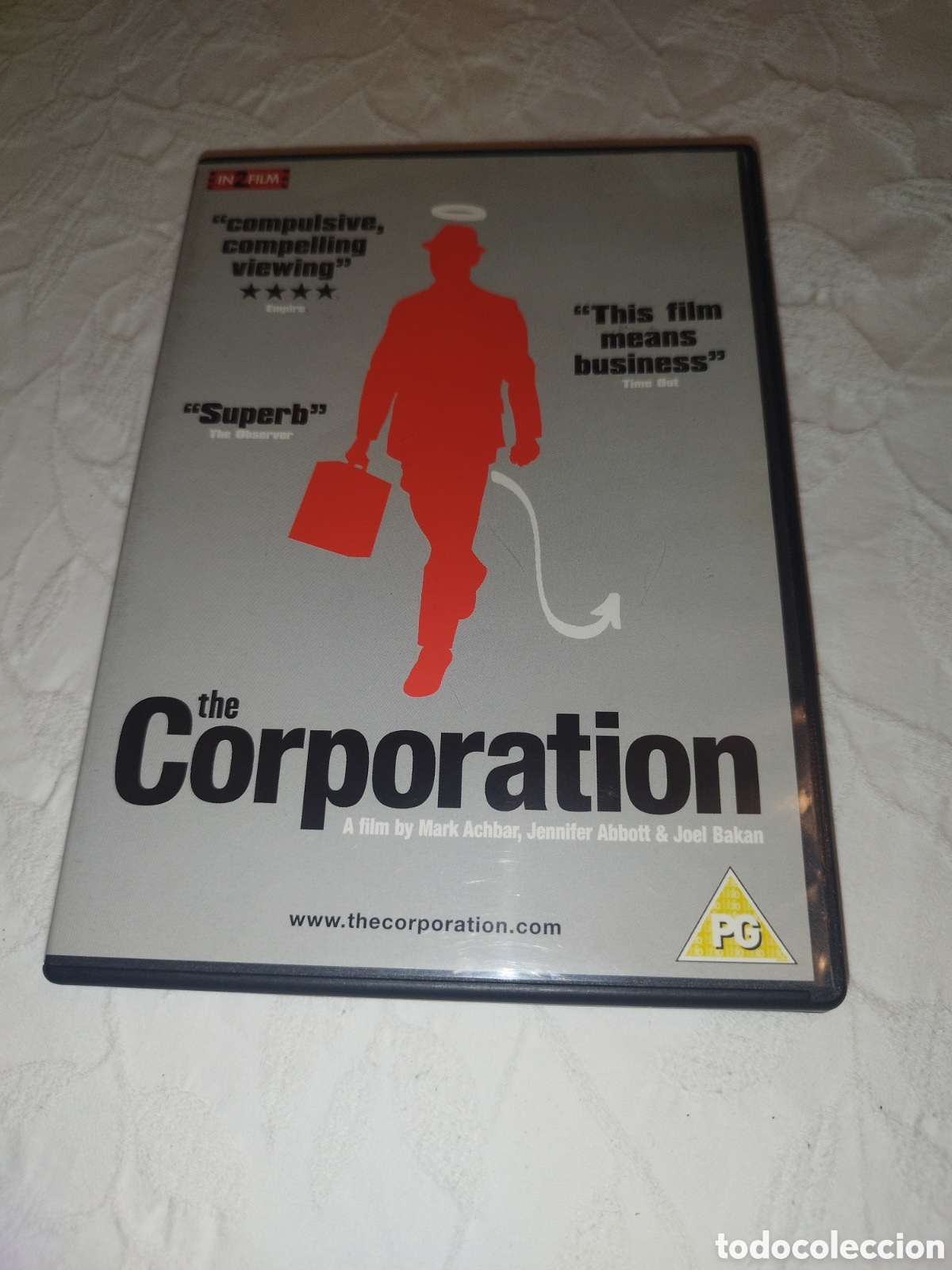 Cine: DVD. THE CORPORATION. 2003, DOCUMENTAL SOBRE LAS MULTINACIONALES (EN INGLES)