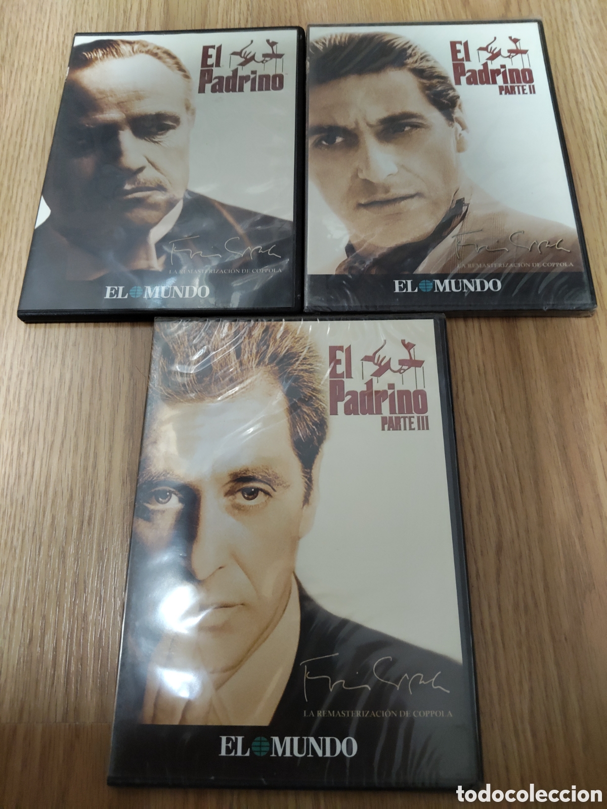 Cine: colecci&oacute;n completa en DVD de la trilog&iacute;a cinematogr&aacute;fica de El Padrino