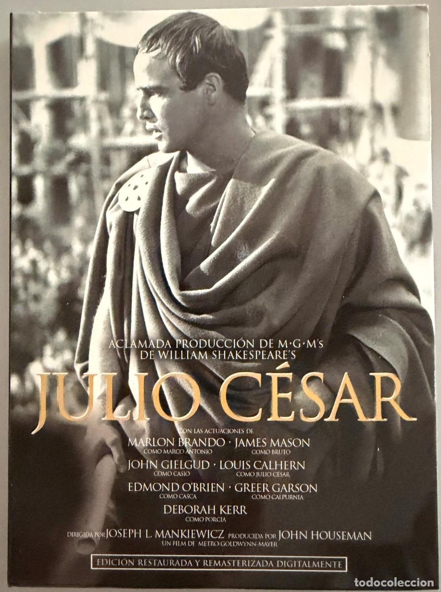 Cine: JULIO CESAR (1953) MARLON BRANDO, JAMES MASON, DEBORAH KERR - FILM JOSEPH L. MANKIEWICZ