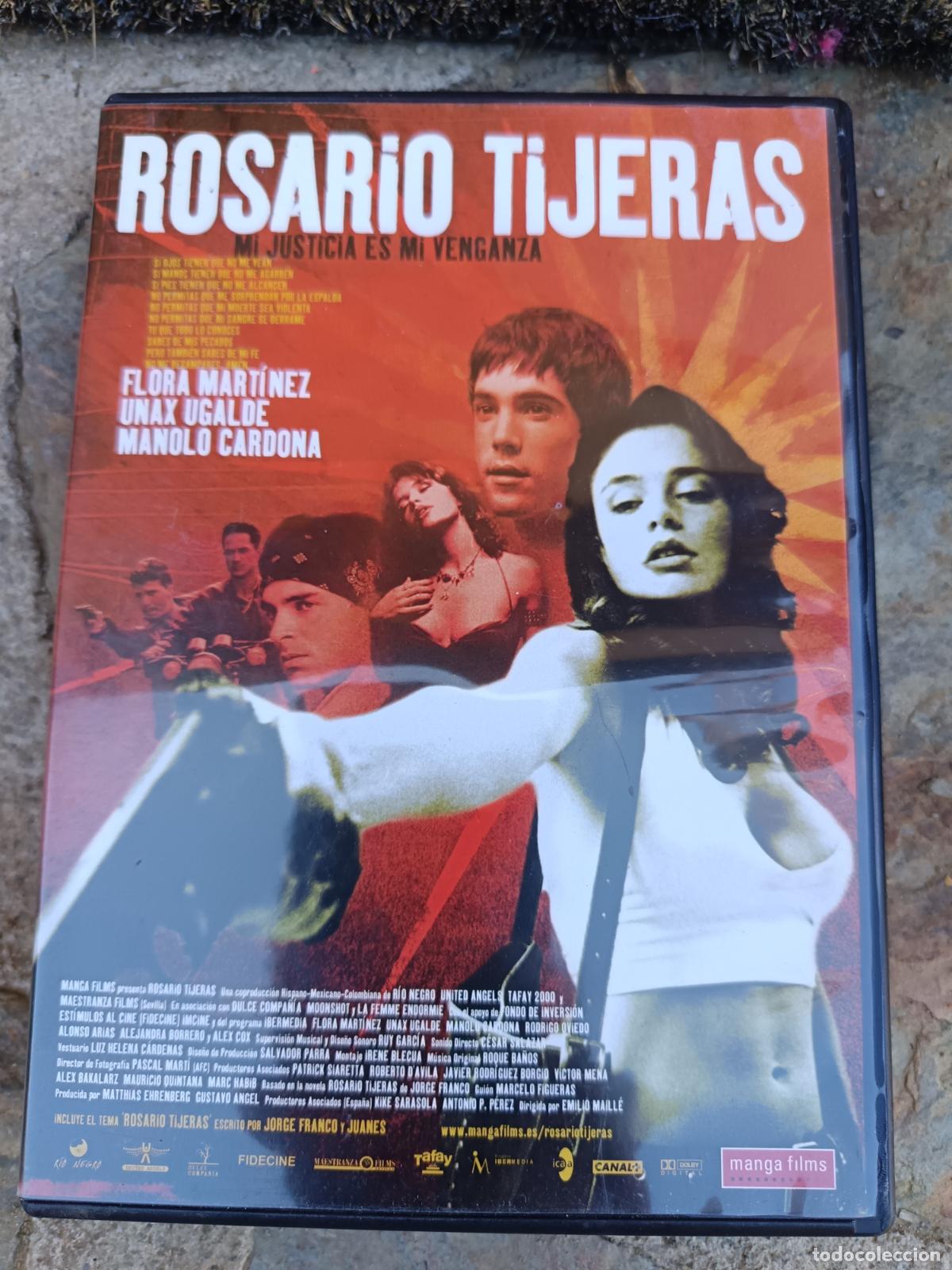 Cine: Rosario Tijeras con Flora Mart&iacute;nez, Unax Ugalde... DVD Acci&oacute;n Cine Latinoamericano