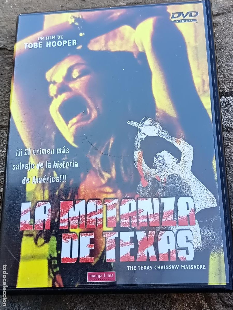 Cine: LA MATANZA DE TEXAS 1974 de Tobe Hooper. DVD Terror.