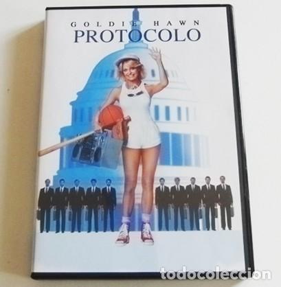 Cine: PROTOCOLO DVD PEL&Iacute;CULA COMEDIA GOLDIE HAWN BUCK HENRY HERBERT ROSS - CAMARERA MORALEJA DE POL&Iacute;TICA