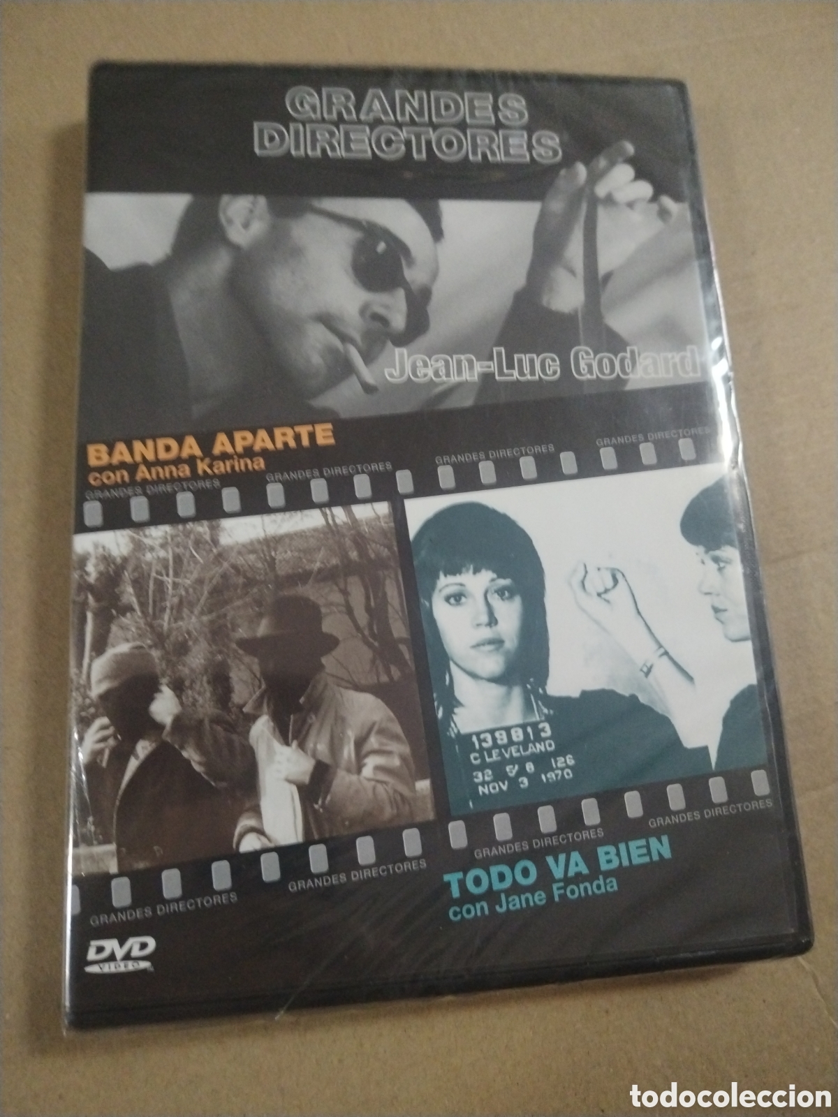 Cinema: COLECCION GRANDES DIRECTORES - JEAN-LUC GODARD - BANDA APARTE + TODO VA BIEN. Precintado.