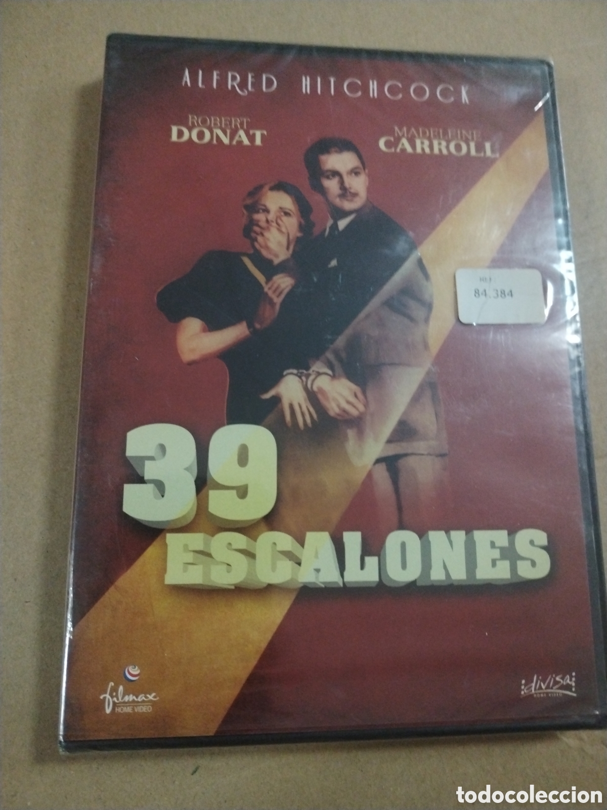 Cinema: 39 ESCALONES. A. HITCHCOCK. DVD. Precintado.