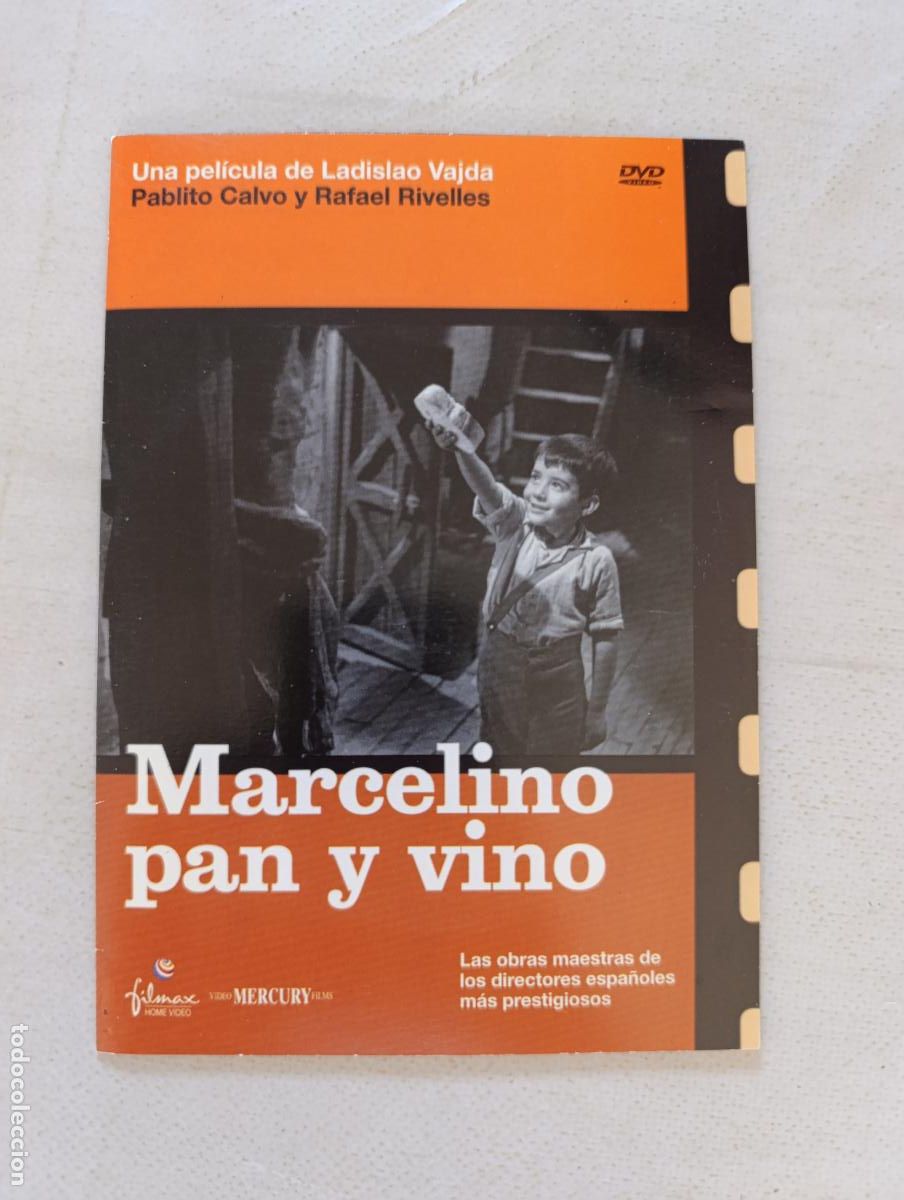 Cine: DVD MARCELINO PAN Y VINO - FUNDA FINA CARTON (5F5)