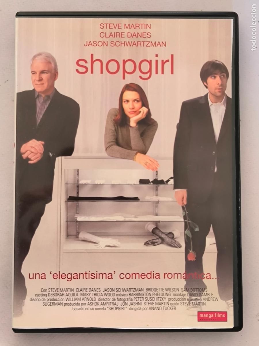 Cine: DVD SHOPGIRL - STEVE MARTIN, CLAIRE DANES - LEER DESCRIPCION (AU)