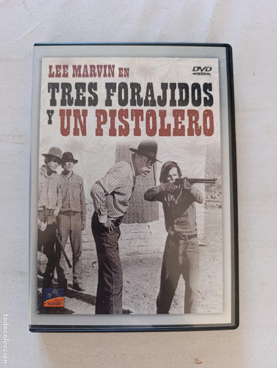 Cine: DVD TRES FORAJIDOS Y UN PISTOLERO - LEE MARVIN (AU)