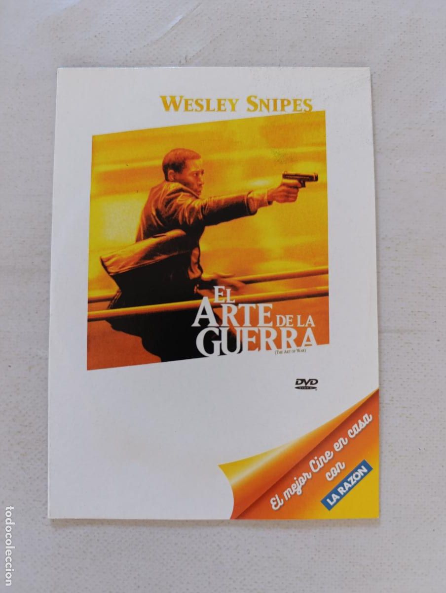 Cine: DVD EL ARTE DE LA GUERRA - WESLEY SNIPES - FUNDA FINA CARTON (AU)