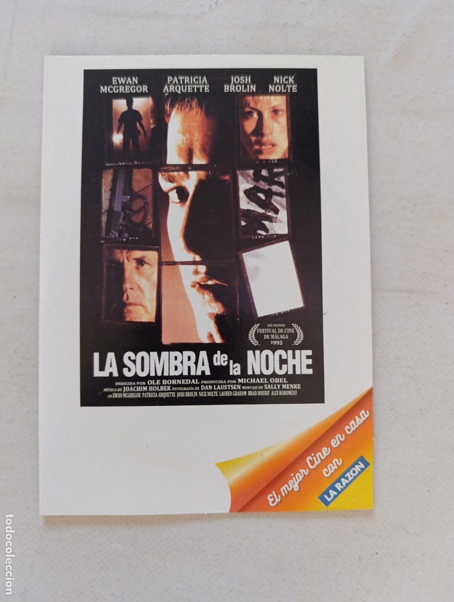 Cine: DVD LA SOMBRA DE LA NOCHE - EWAN MCGREGOR - FUNDA FINA CARTON (BA)