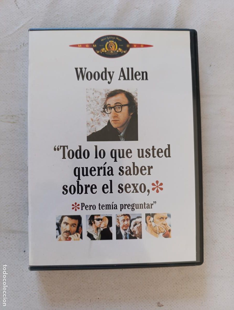 Cine: DVD TODO LO QUE USTED QUERIA SABER SOBRE EL SEXO, PERO TEMIA PREGUNTAR - WOODY ALLEN (CS)