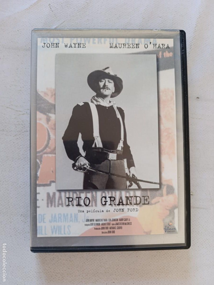 Cine: DVD RIO GRANDE - JOHN WAYNE, MAUREEN O'HARA (CW)