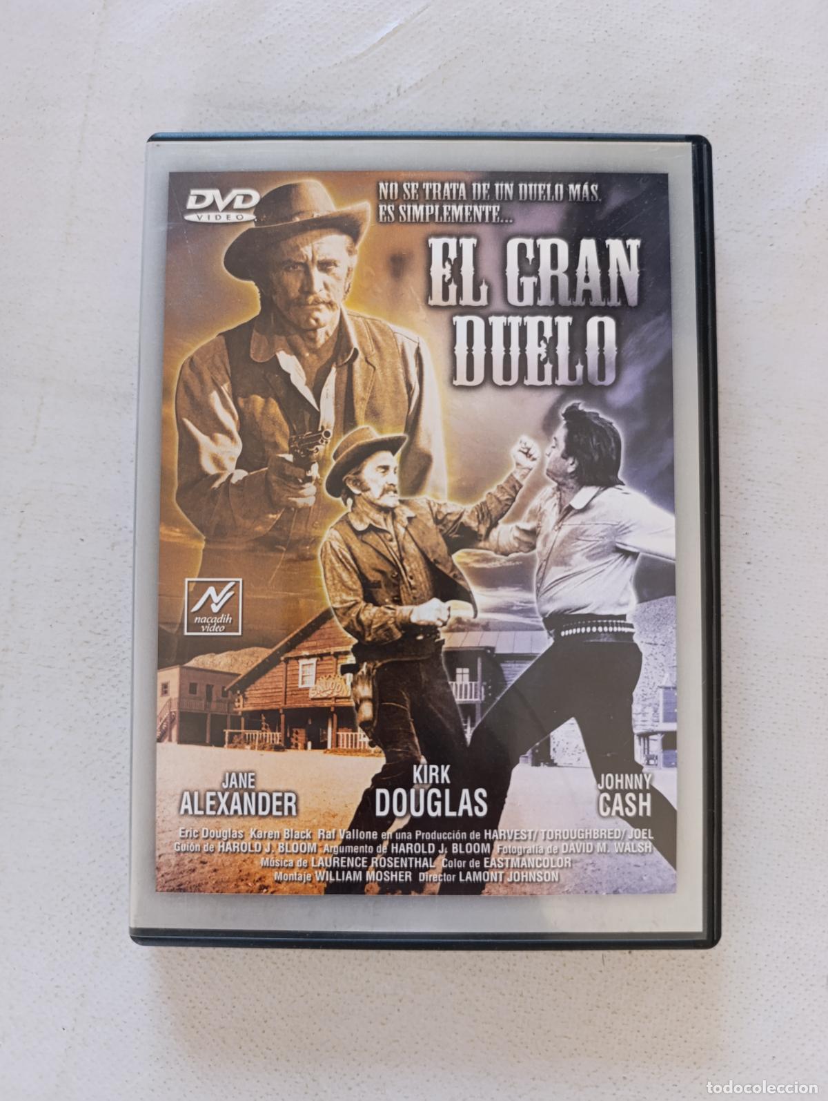 Cine: DVD EL GRAN DUELO - KIRK DOUGLAS, JOHNNY CASH (CX)