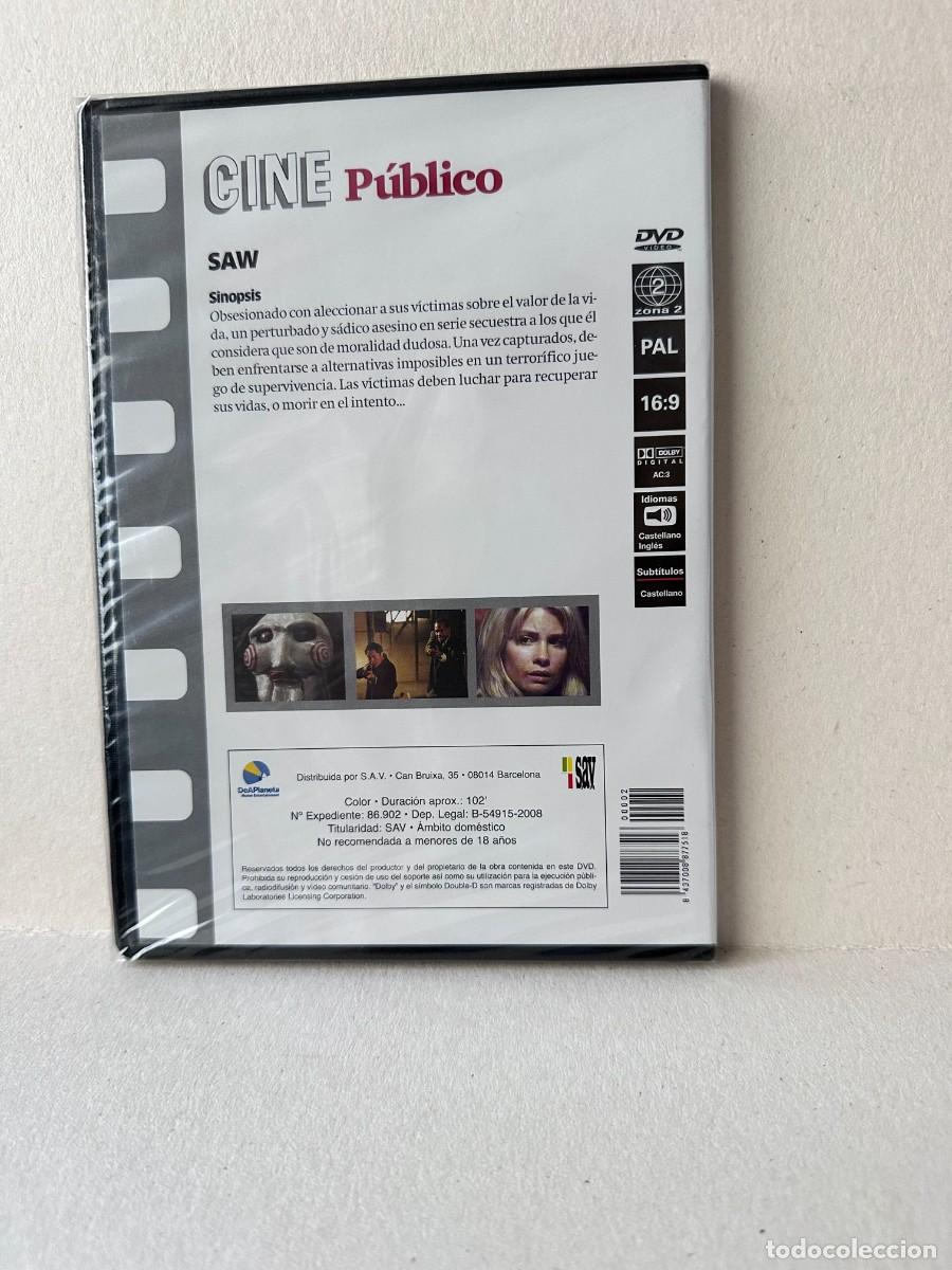 Cine: Saw (DVD) *Precintado* - Foto 2