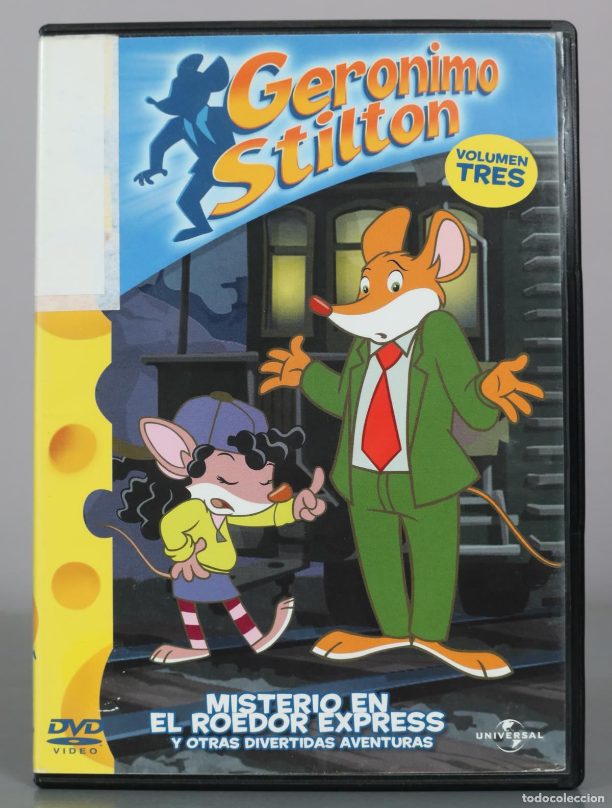 Cine: DVD. Geronimo Stilton - Volumen Tres - Misterio en el Roedor Express y otras divertidas aventuras