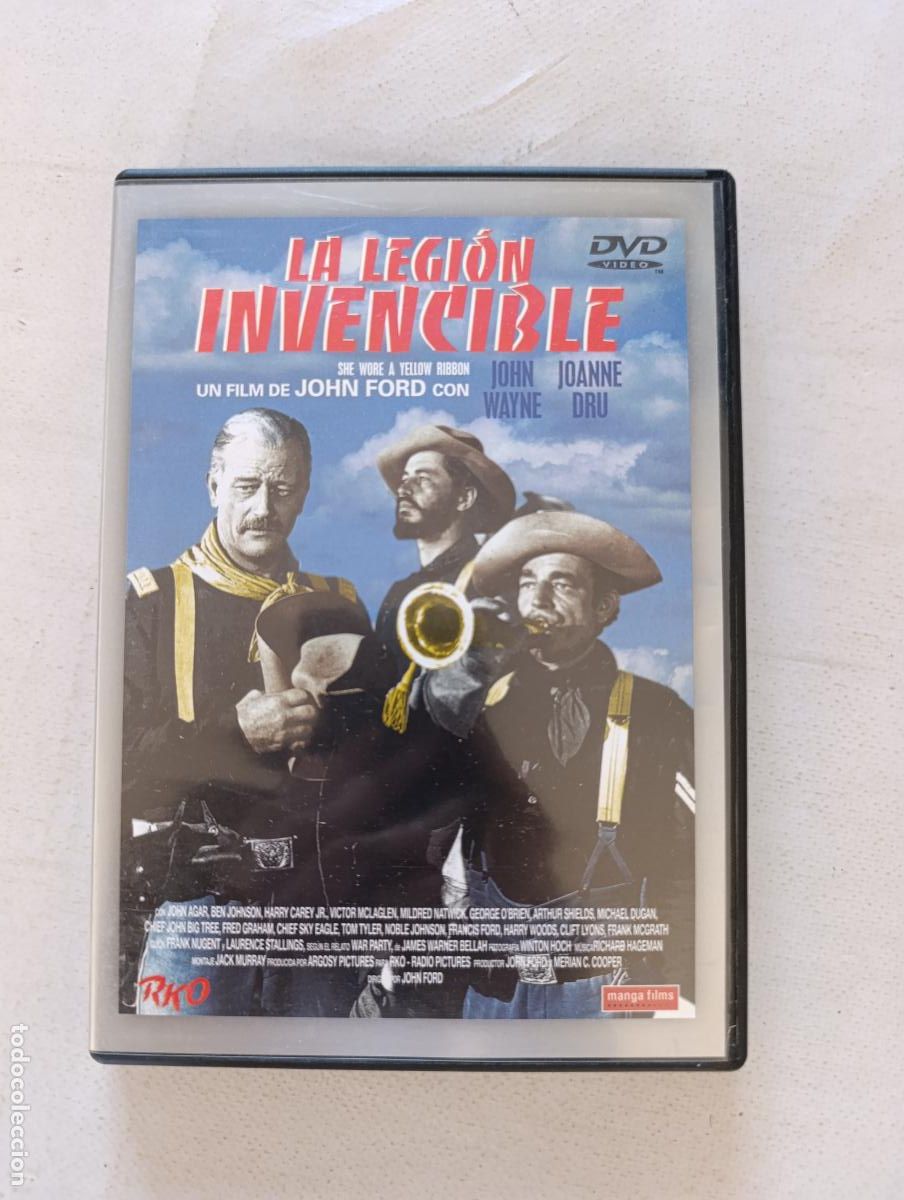 Cine: DVD LA LEGION INVENCIBLE - JOHN WAYNE - JOHN FORD (DK)