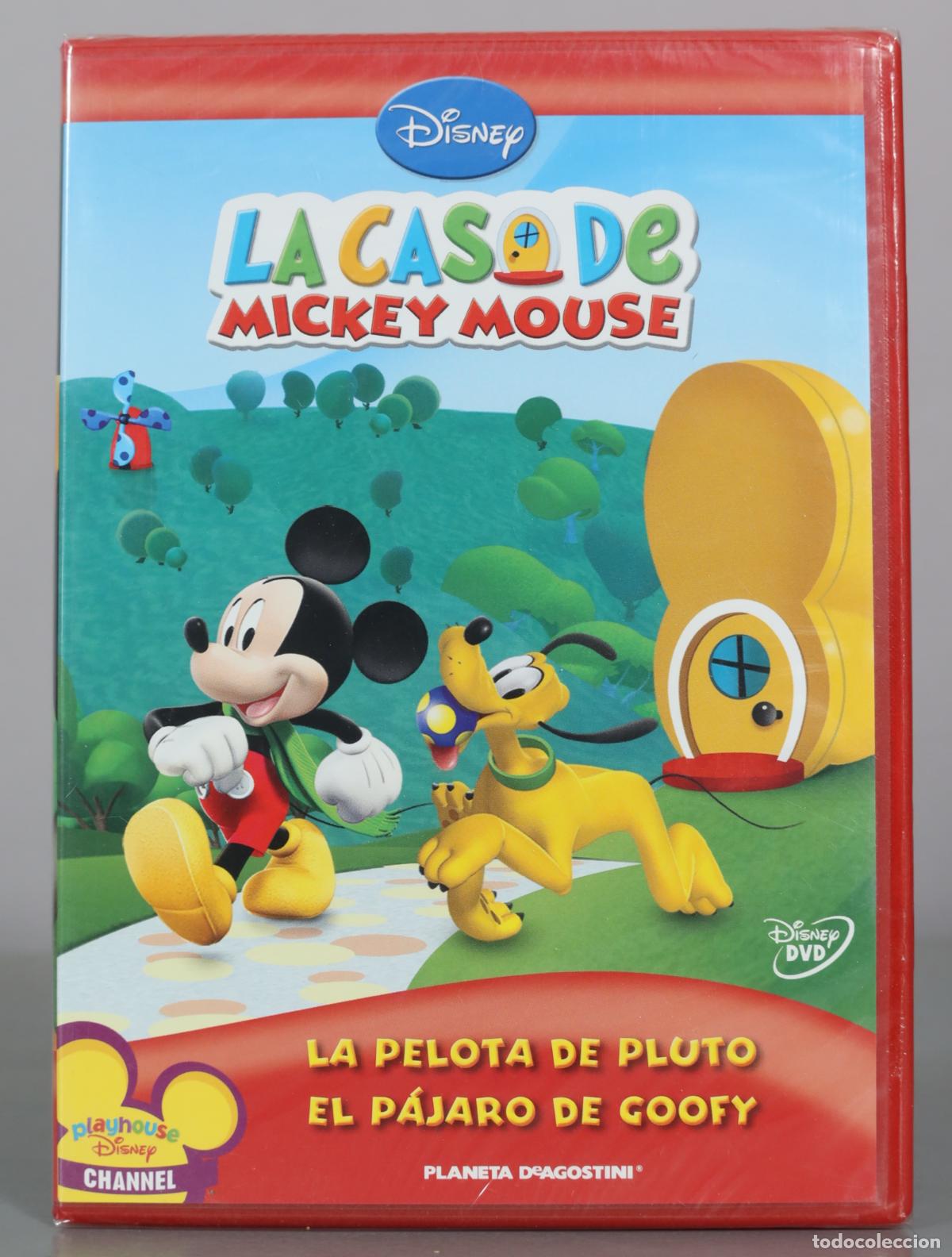 Cine: DVD. La Casa de Mickey Mouse - La pelota de Pluto - El p&aacute;jaro de Goofy - Planeta PRECINTADO