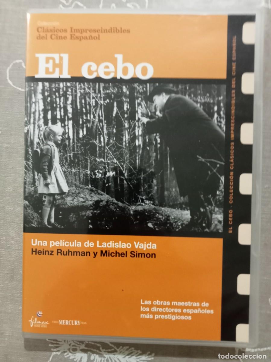 Cine: PEL&Iacute;CULA: EL CEBO (1958). CL&Aacute;SICOS IMPRESCINDIBLES DEL CINE ESPA&Ntilde;OL. DESCATALOGADA.