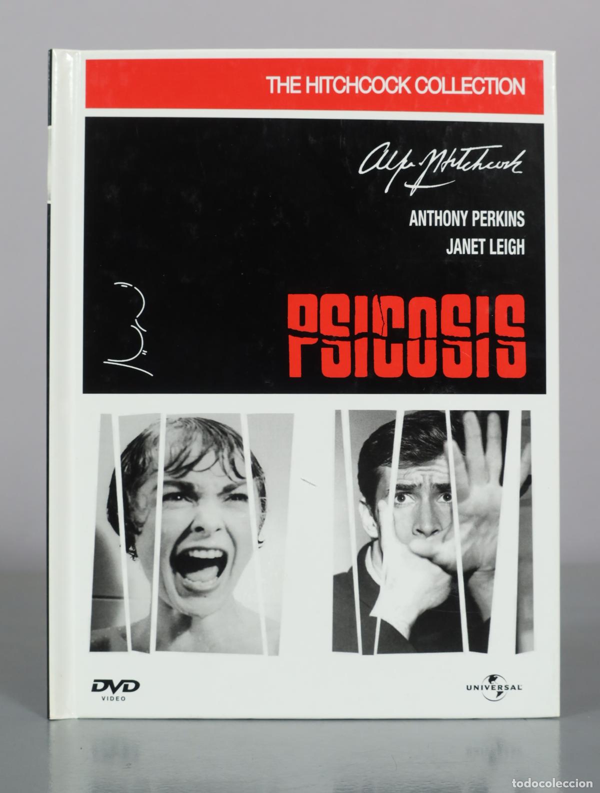 Cinema: DVD. Psicosis - Alfred Hitchcock - Anthony Perkins - Janet Leigh - Universal
