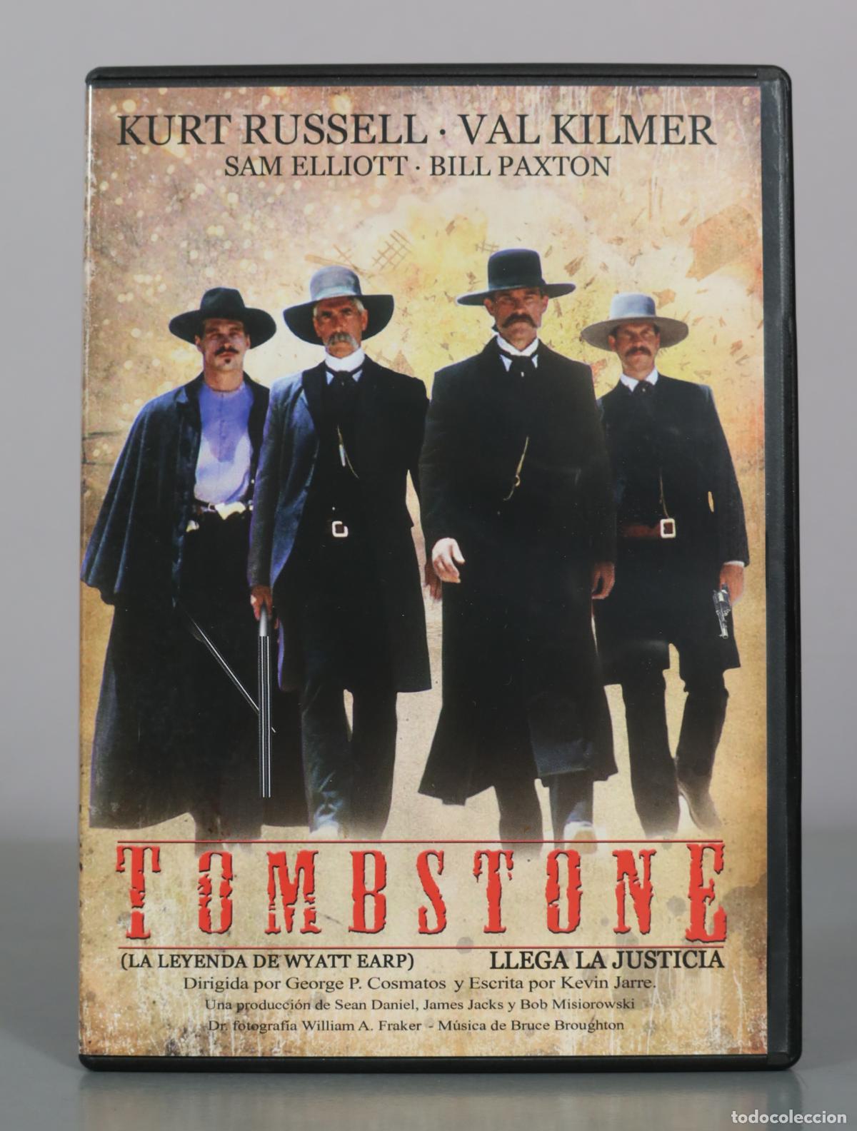Kino: DVD. Tombstone (La leyenda de Wyatt Earp) - Kurt Russell, Val Kilmer, Sam Elliott, Bill Paxton -