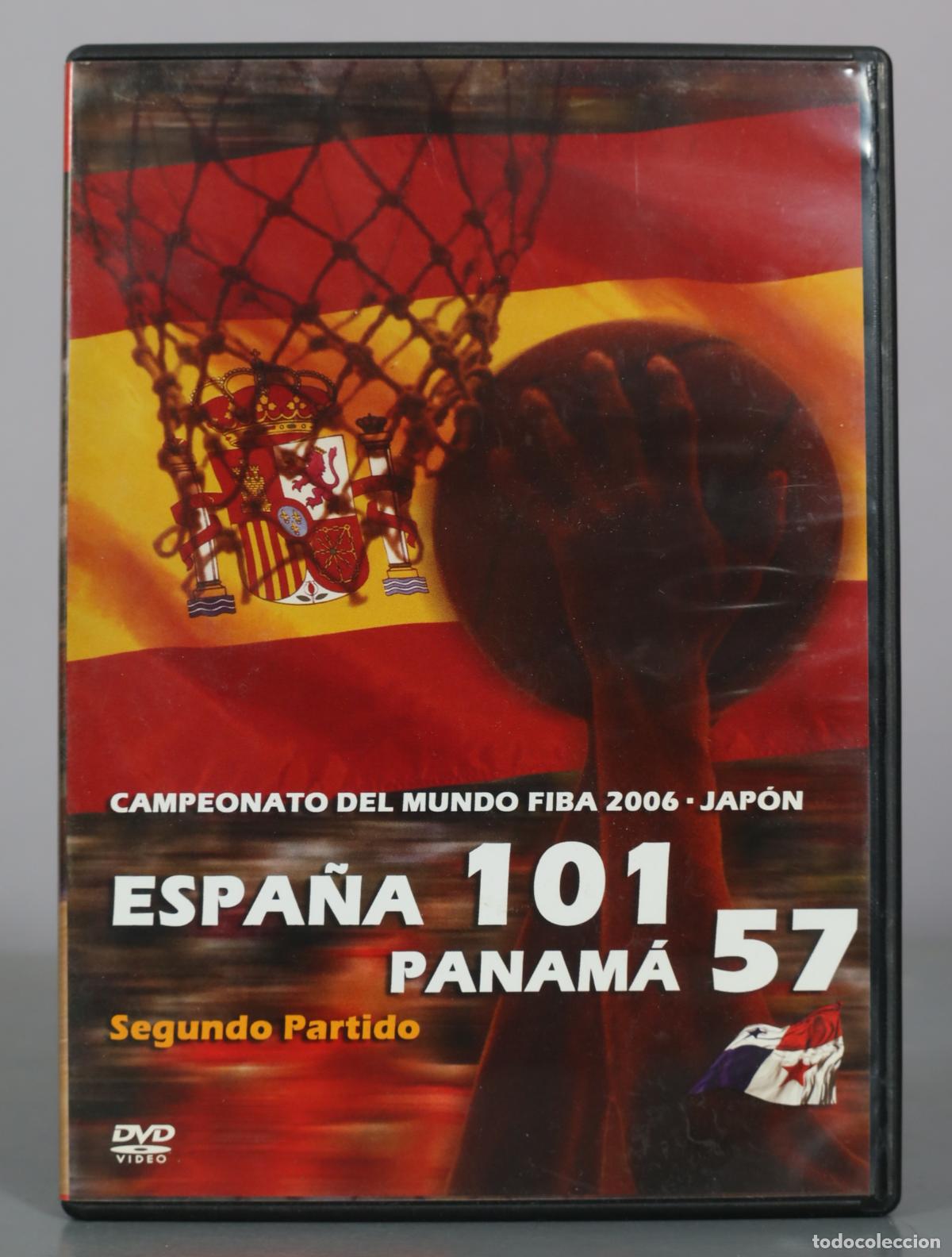 Cine: DVD. Campeonato del Mundo FIBA - Espa&ntilde;a 101 Panam&aacute; 57 - Segundo Partido - El Mundo