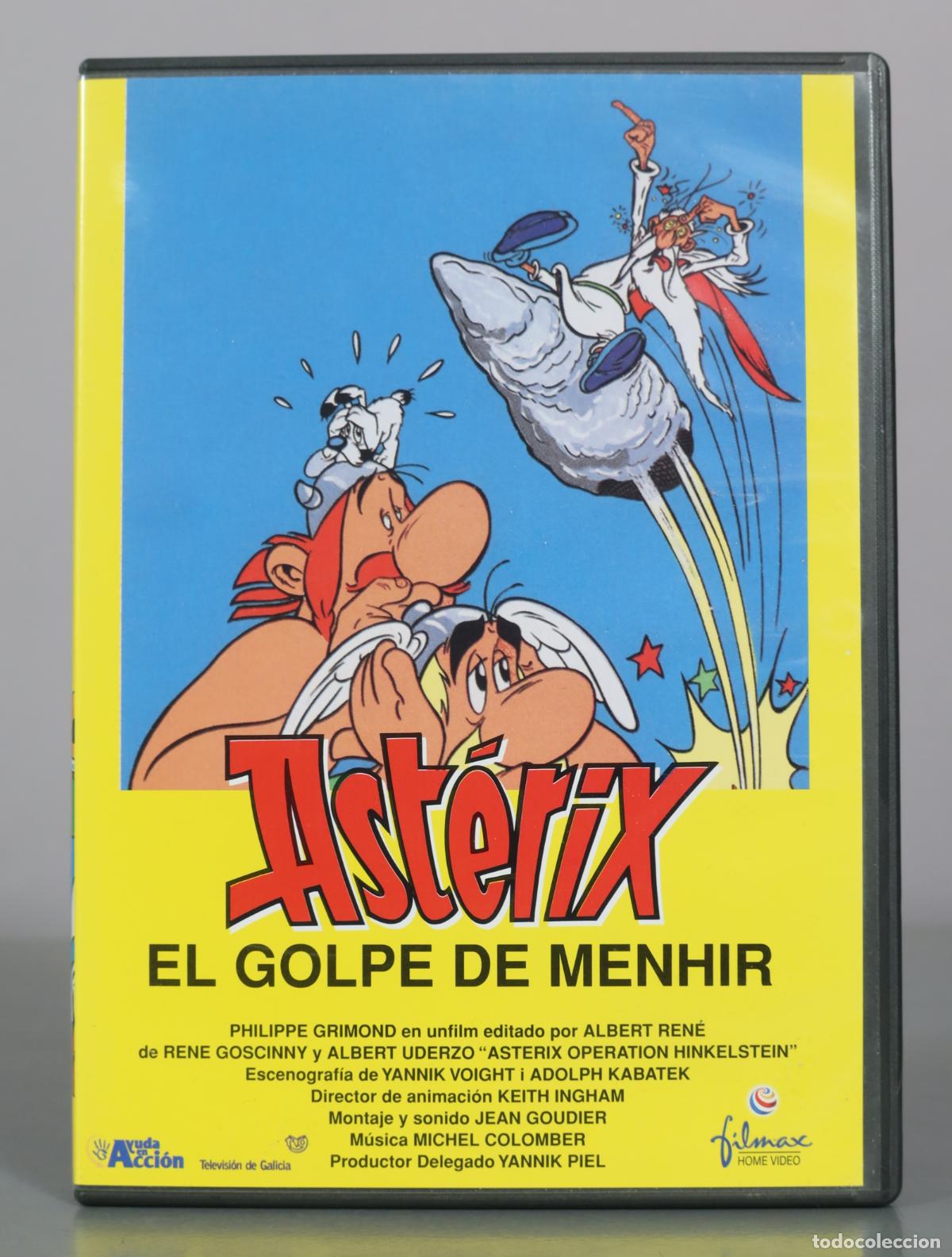 Cine: DVD. Ast&eacute;rix - El golpe de menhir - Ren&eacute; Goscinny - Albert Uderzo - Filmax Home Video