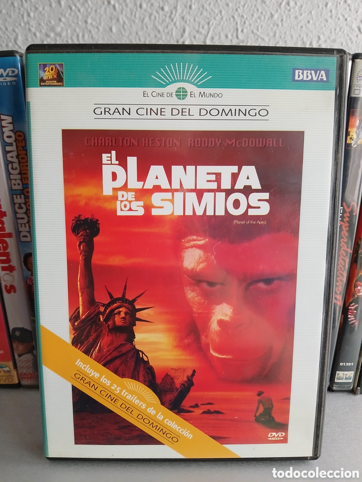 Cine: El Planeta de los Simios DVD CineYVideojuegosAlMejorPrecio