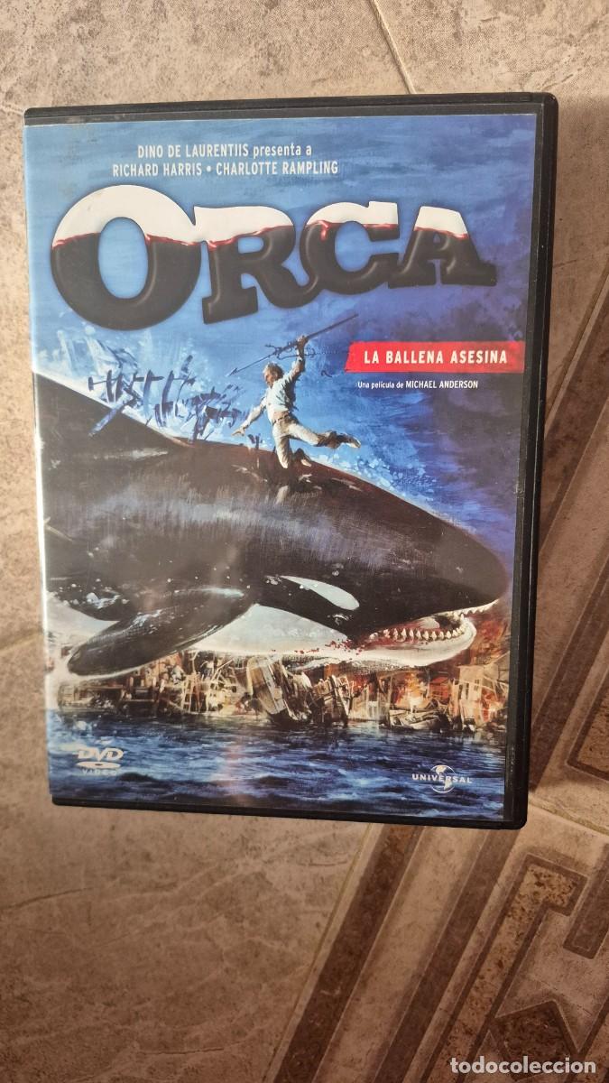 Cine: Orca, la ballena asesina dvd Michael Anderson Richard Harris Charlotte Rampling Bo Derek