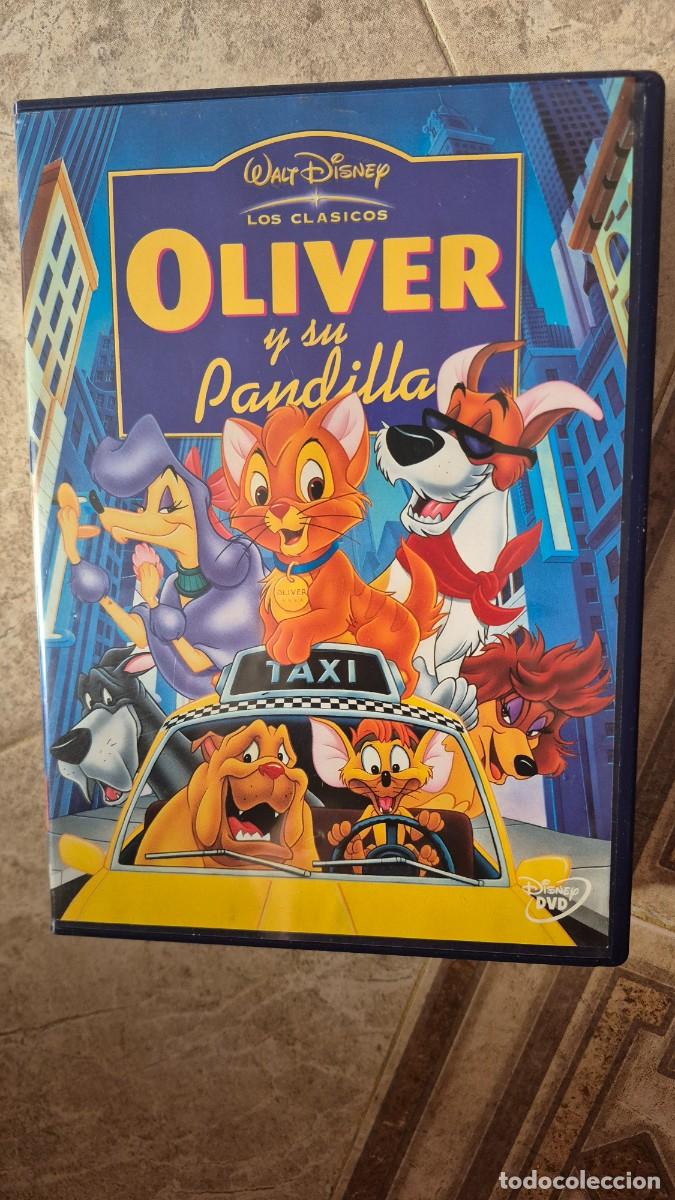 Cine: Oliver y su pandilla, dvd Los cl&aacute;sicos de Walt Disney
