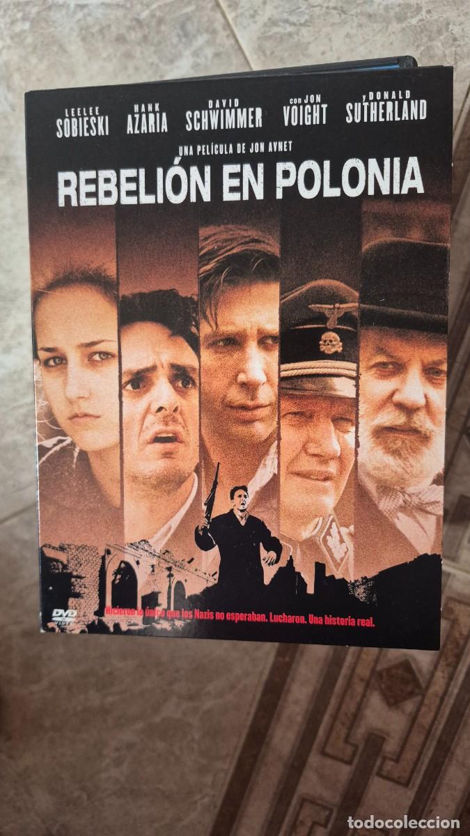 Cine: Rebeli&oacute;n en Polonia, 2 discos dvd Jon Avnet Donald Sutherland Hank Azaria Jon Voight