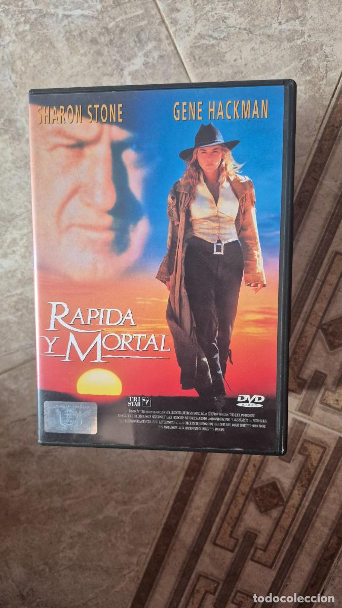 Cine: R&aacute;pida y mortal, dvd Sam Raimi Sharon Stone Gene Hackman Leonardo Di Caprio