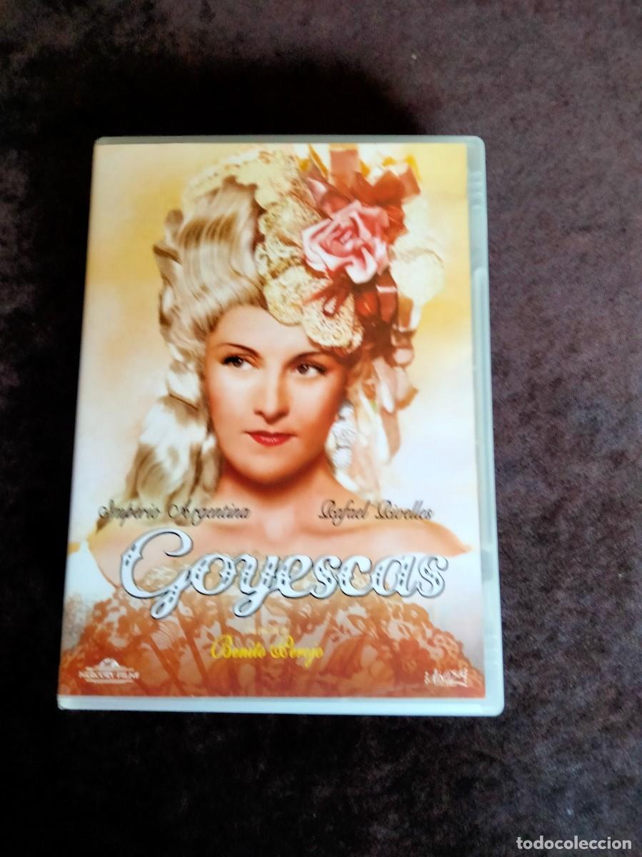 Cine: goyescas - imperio argentina y rafael rivelles - dvd como nuevo