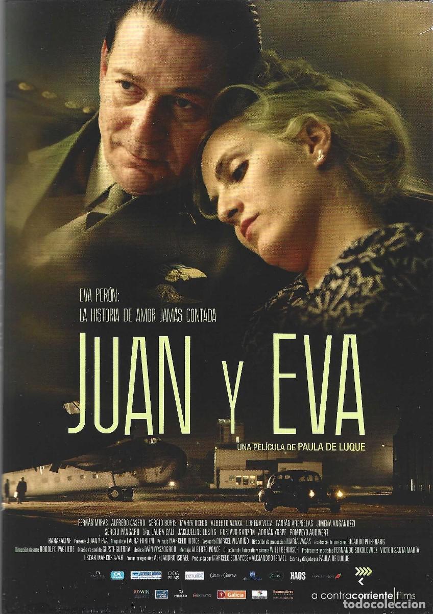 Cine: JUAN Y EVA EVA PERON LA HISTORIA DE AMOR JAM&Aacute;S CONTACDA