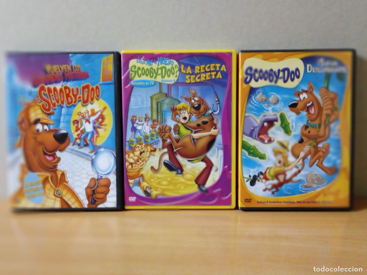 Cinema: LOTE &rdquo;H&rdquo; DE 3 DVD,s DIBUJOS ANIMADOS DE &rdquo;SCOOBY-DOO&rdquo;
