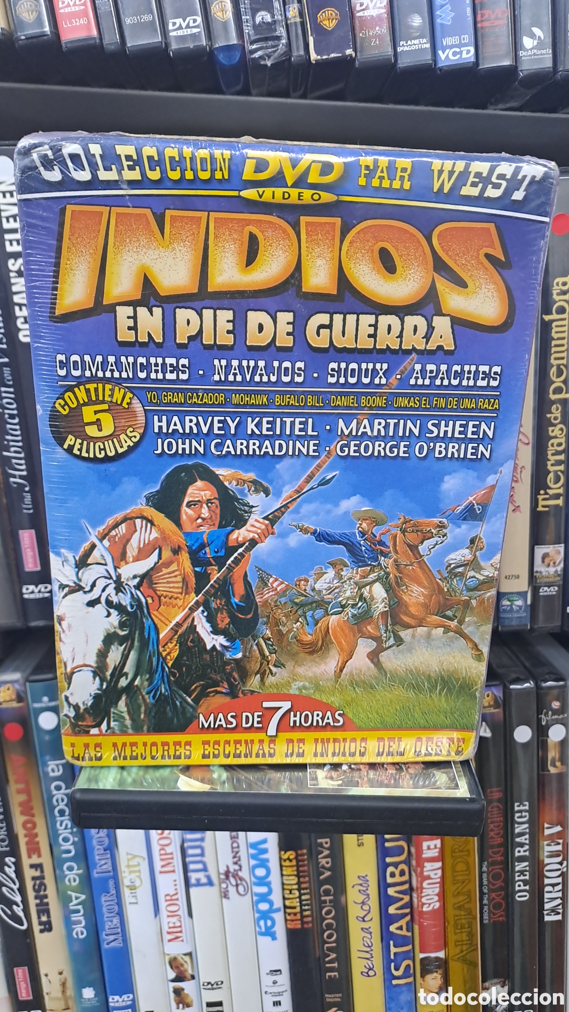 Cine: Indios en pie de guerra - Coleccion 5 DVDs Far West Precintada
