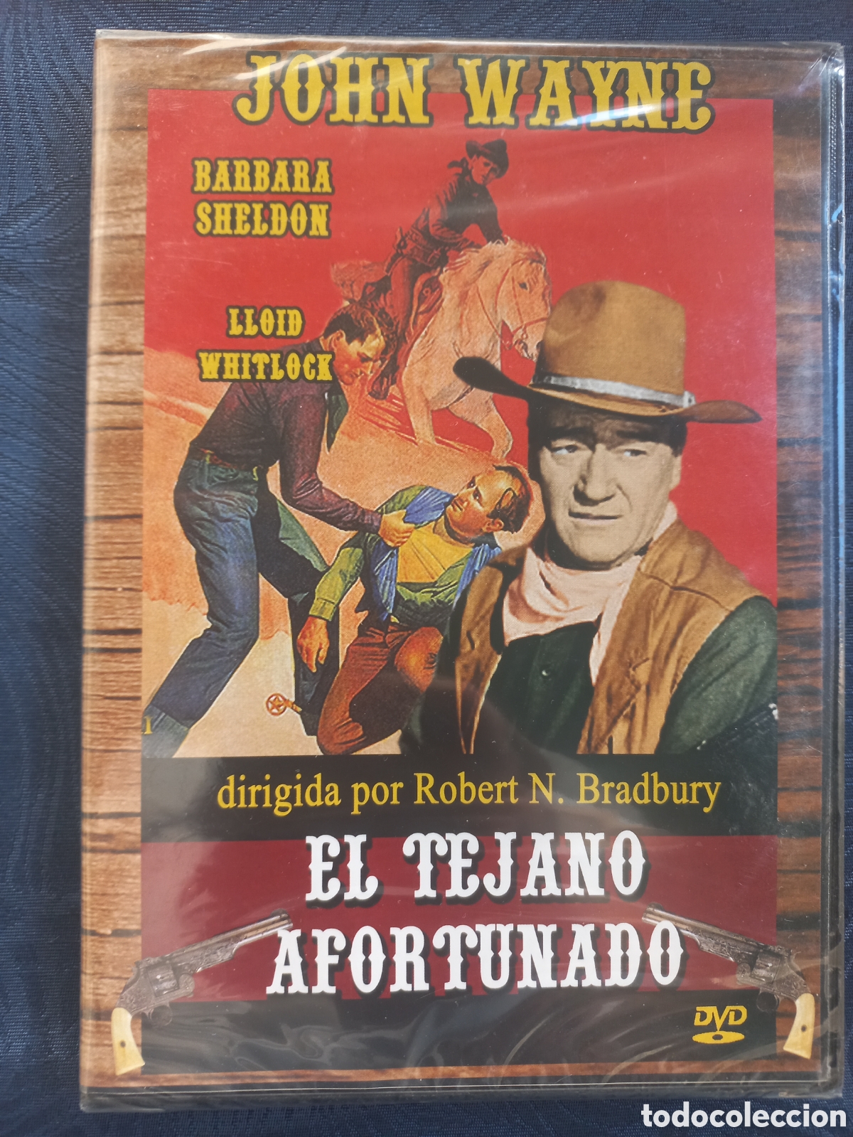 Cine: DVD JHON WAYNE. EL TEJANO AFORTUNADO